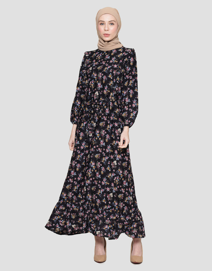 Arjuna Weda Kembang Kecil 6 Gamis Wanita