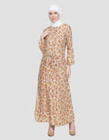 Arjuna Weda Small Flower Motif 4 Women's Gamis