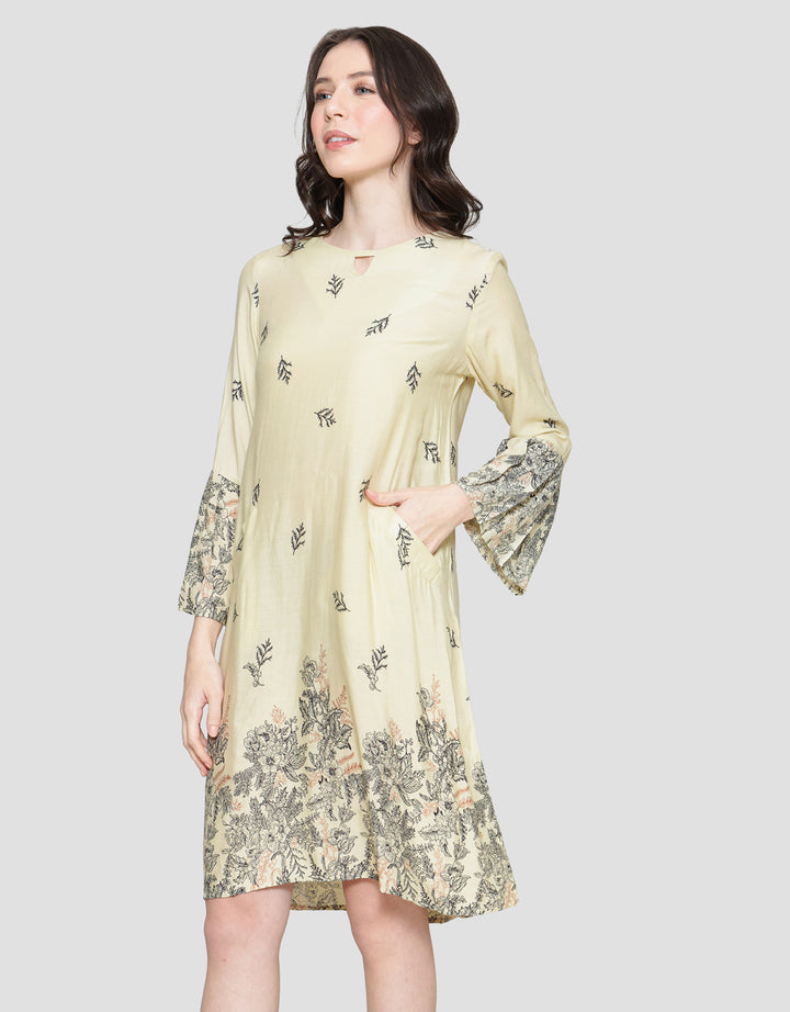 Arjuna Weda Kembang Kecil 5 Tunik Dress Wanita