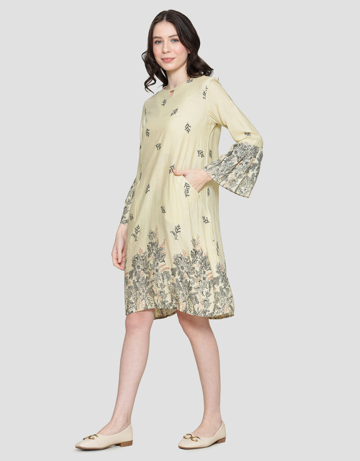 Arjuna Weda Small Flower 5 Women's Tunic Dress