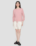Connexion Drawstring  Kaos Lengan Panjang Wanita