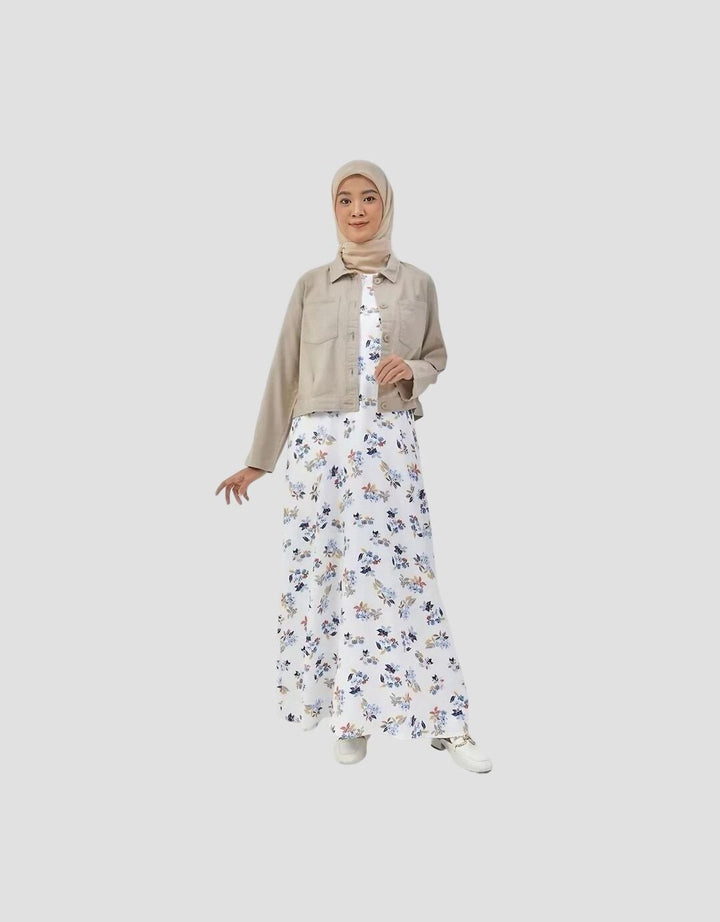 Geela Vahira Modest Desain Gaun untuk Wanita