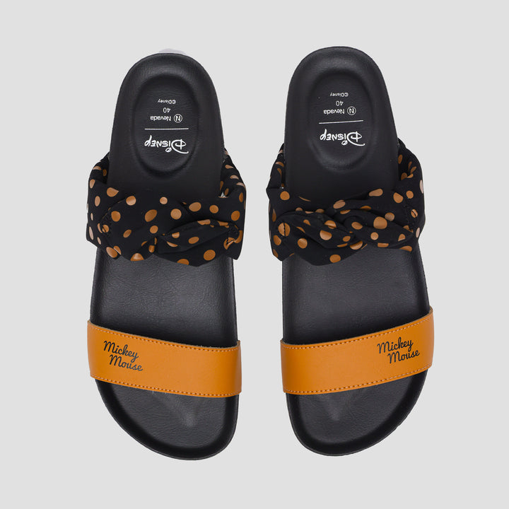Disney Print Mickey Mouse Sandal Slipper Wanita