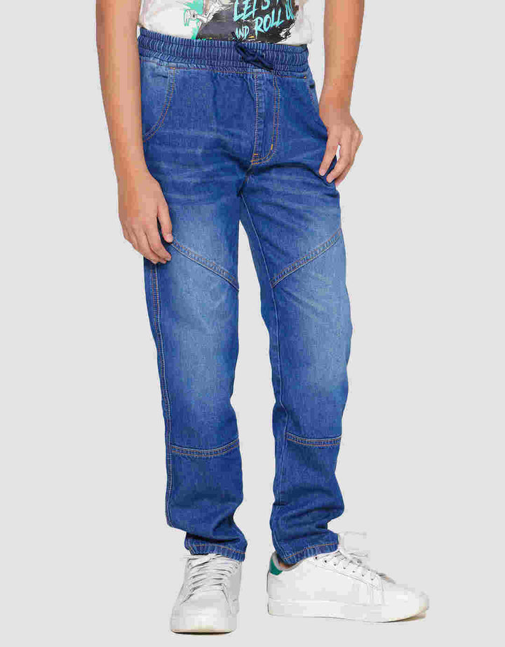 Aero Washed Denim Celana Panjang Anak Laki-laki