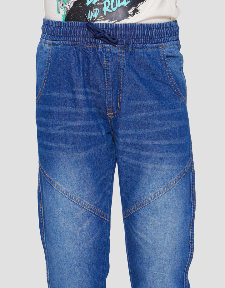 Aero Washed Denim Boys Long Pants