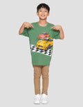 Nevada Car Racing Kaos Lengan Pendek Anak Laki-Laki