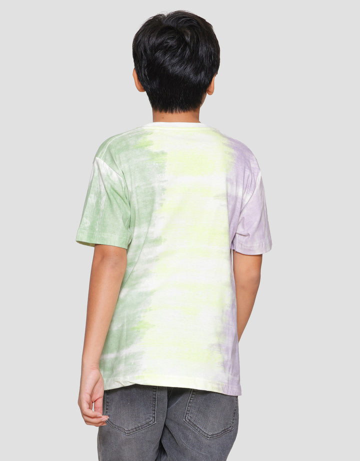 Aero Tie Dye Kombinasi Kaos Lengan Pendek Anak Laki-Laki