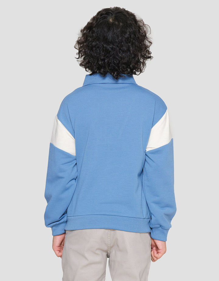 Nevada Colar Logo Sweater Anak Laki-laki