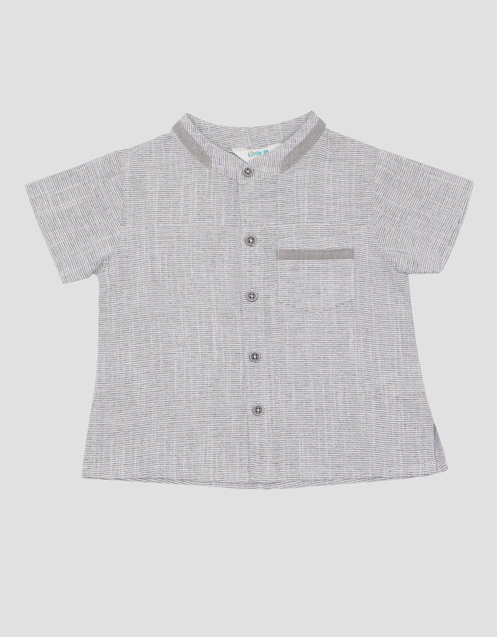 Little M Yarndye Shez01 Kemeja Koko Anak Laki-Laki