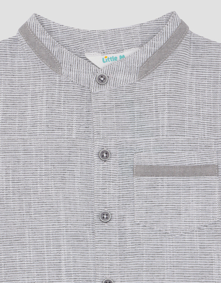 Little M Yarndye Shez01 Kemeja Koko Anak Laki-Laki