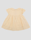 Little M Testur Embro Midi Dress Anak Perempuan