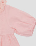Pipiniko Lace With Embro Blouse Anak Perempuan