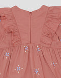 Little M Etnic Fp And Embro Midi Dress Anak Perempuan