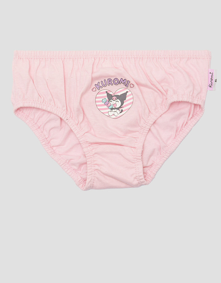 Nevada Kuromi Girls' Panties Contents 3 pcs