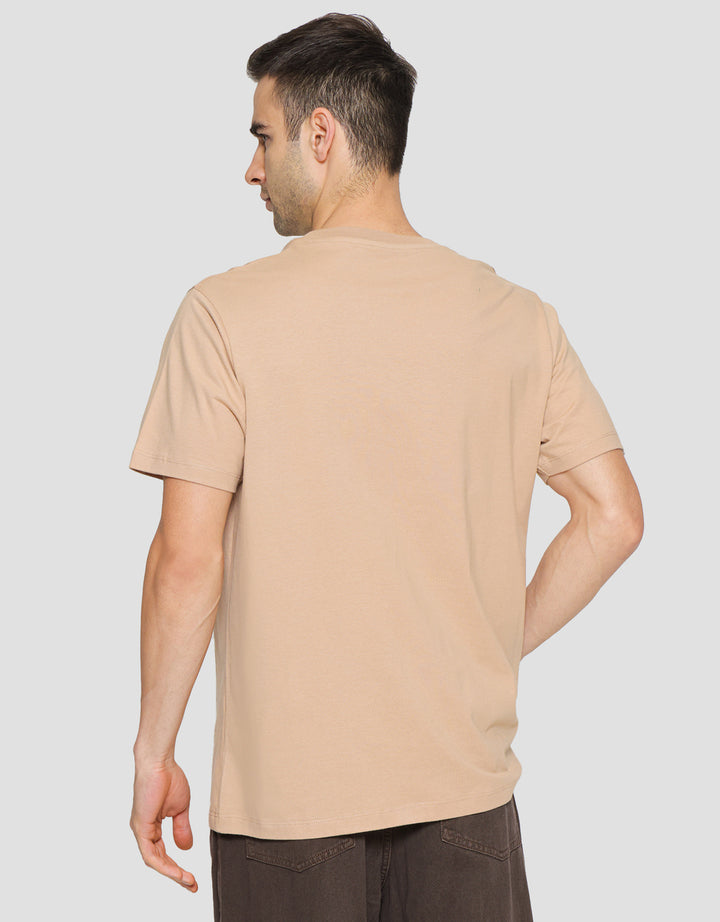 T Zone Print Rock Star Musical Kaos Lengan Pendek Pria