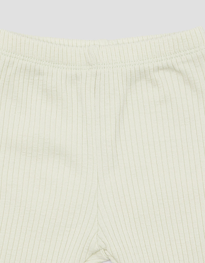 Pipiniko 2 Pcs Ruffle Print Kotak Hati Setelan Bayi Perempuan