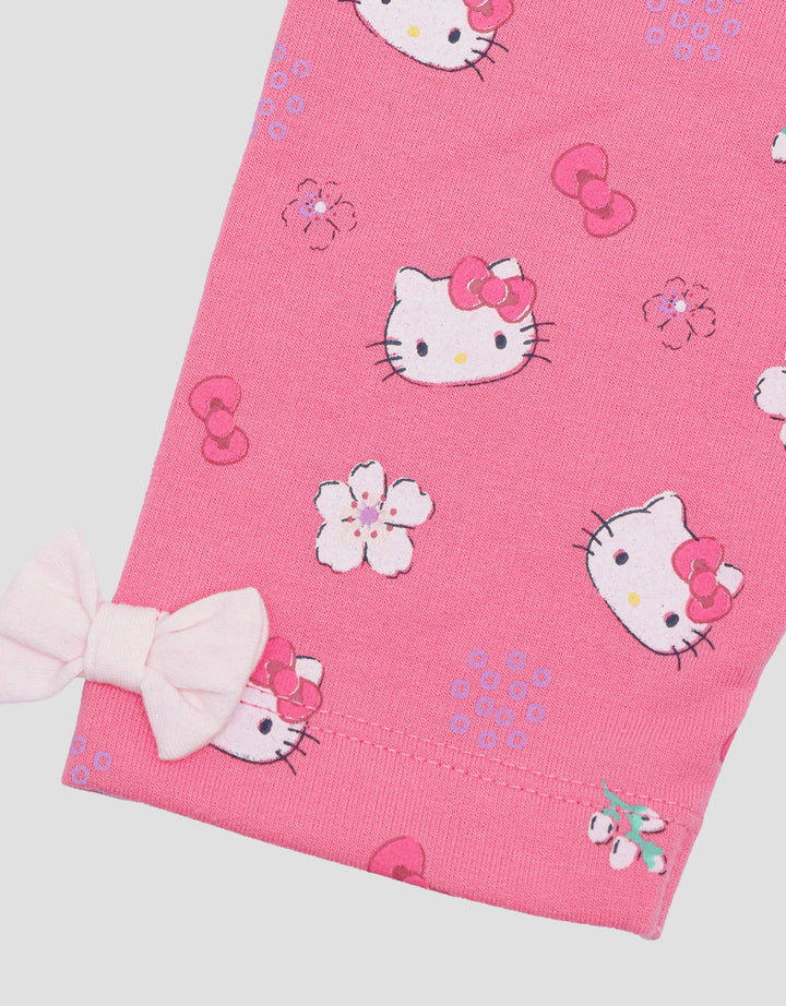 Pipiniko Hello Kitty Sakura Setelan Anak Perempuan