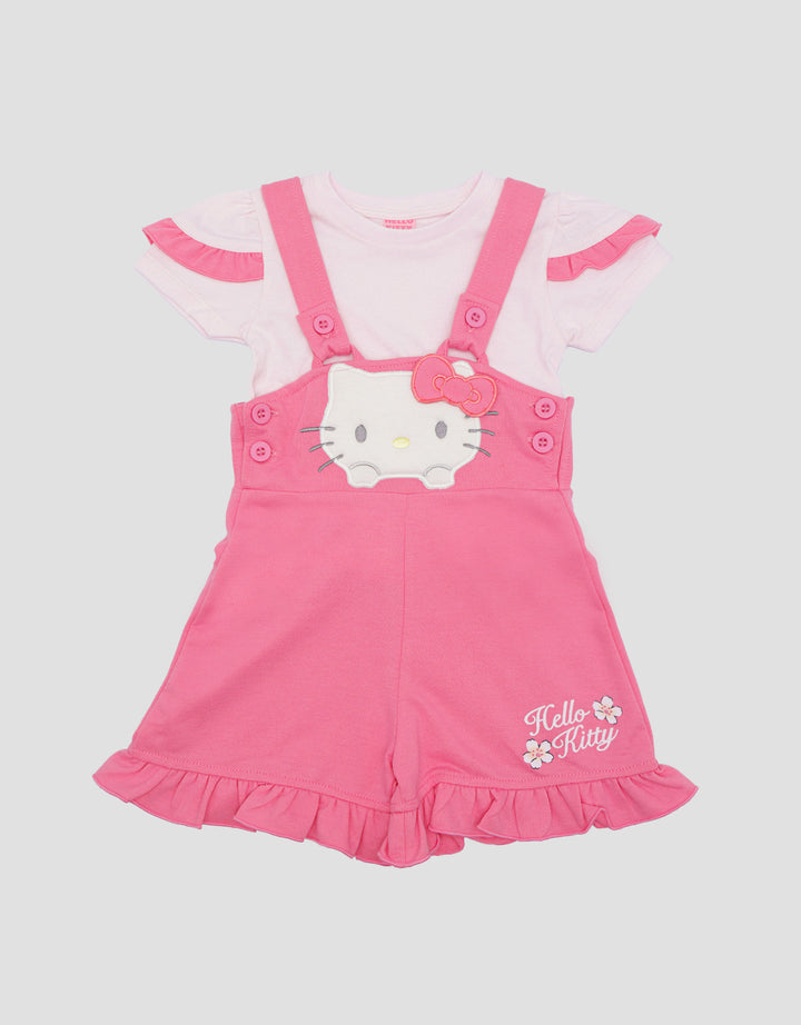Pipiniko Overall Pants Icon Hello Jumpsuit Bayi Perempuan