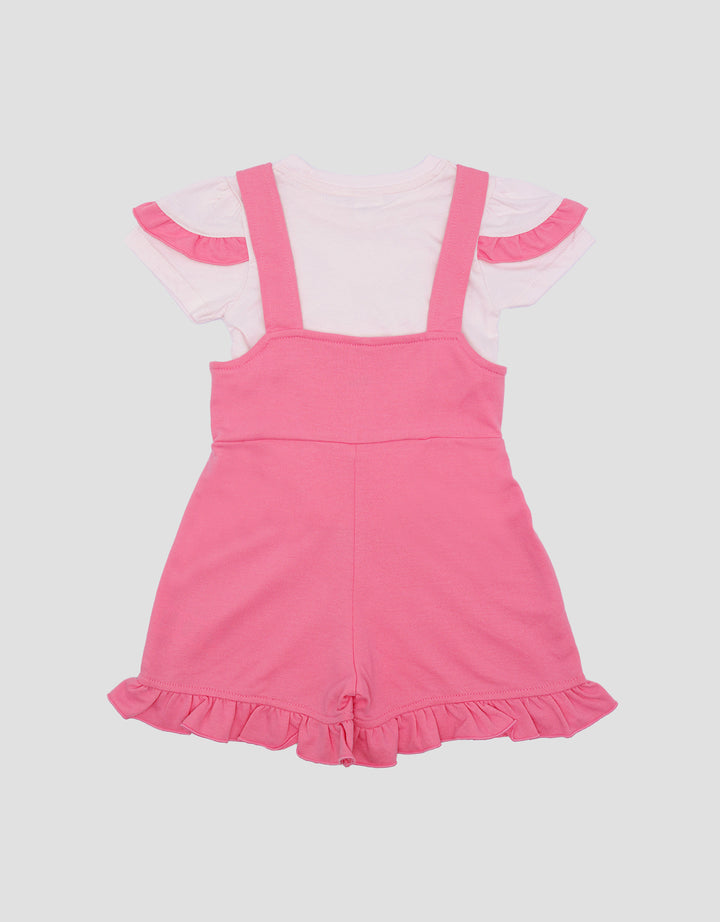 Pipiniko Overall Pants Icon Hello Jumpsuit Bayi Perempuan