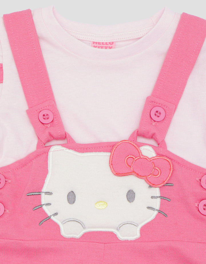 Pipiniko Overall Pants Icon Hello Jumpsuit Bayi Perempuan