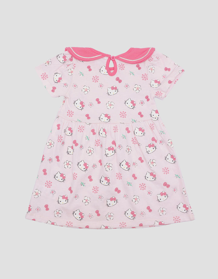 Pipiniko Hello Kitty Sakura Dress Anak Perempuan