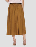 Suko Woven Bottom Women's Midi Skirt