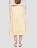 Suko Woven Bottom Women's Midi Skirt