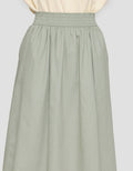 Suko Woven Bottom Women's Midi Skirt
