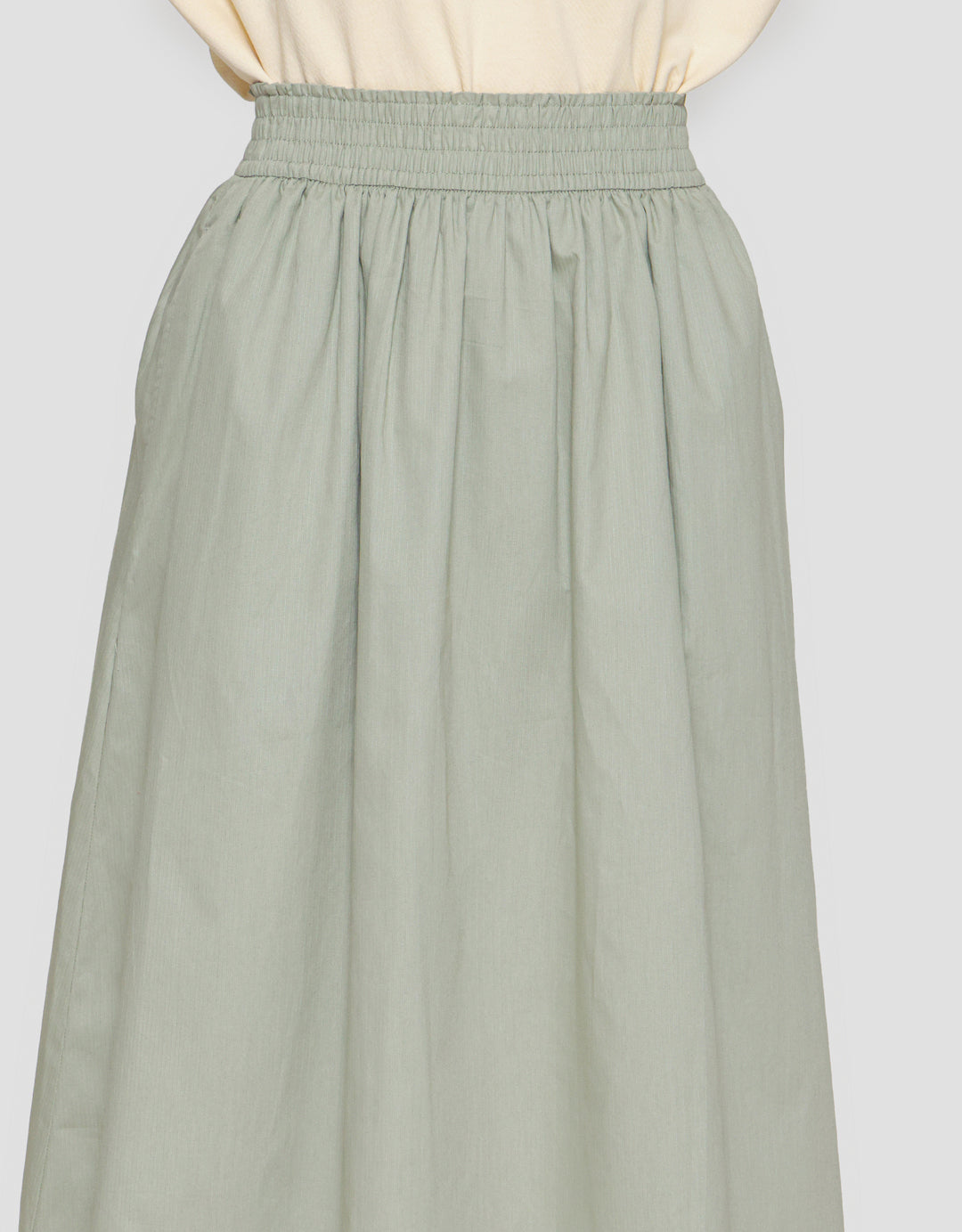 Suko Woven Bottom Women's Midi Skirt