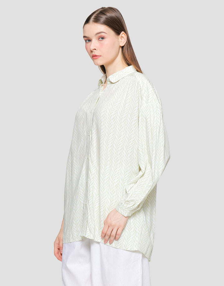 Suko Tunic Printed Kemeja Wanita