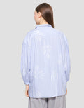 Suko Motif Printed Women's Long Sleeve Tunic Shirt