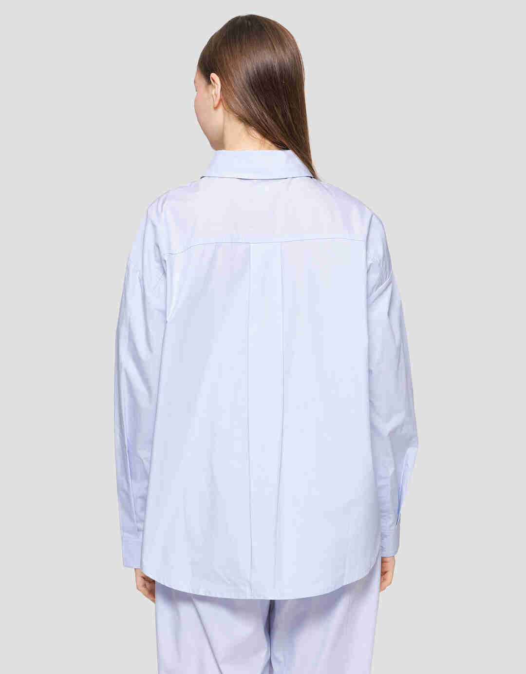 Suko Eyelet Kemeja  Lengan Panjang Wanita