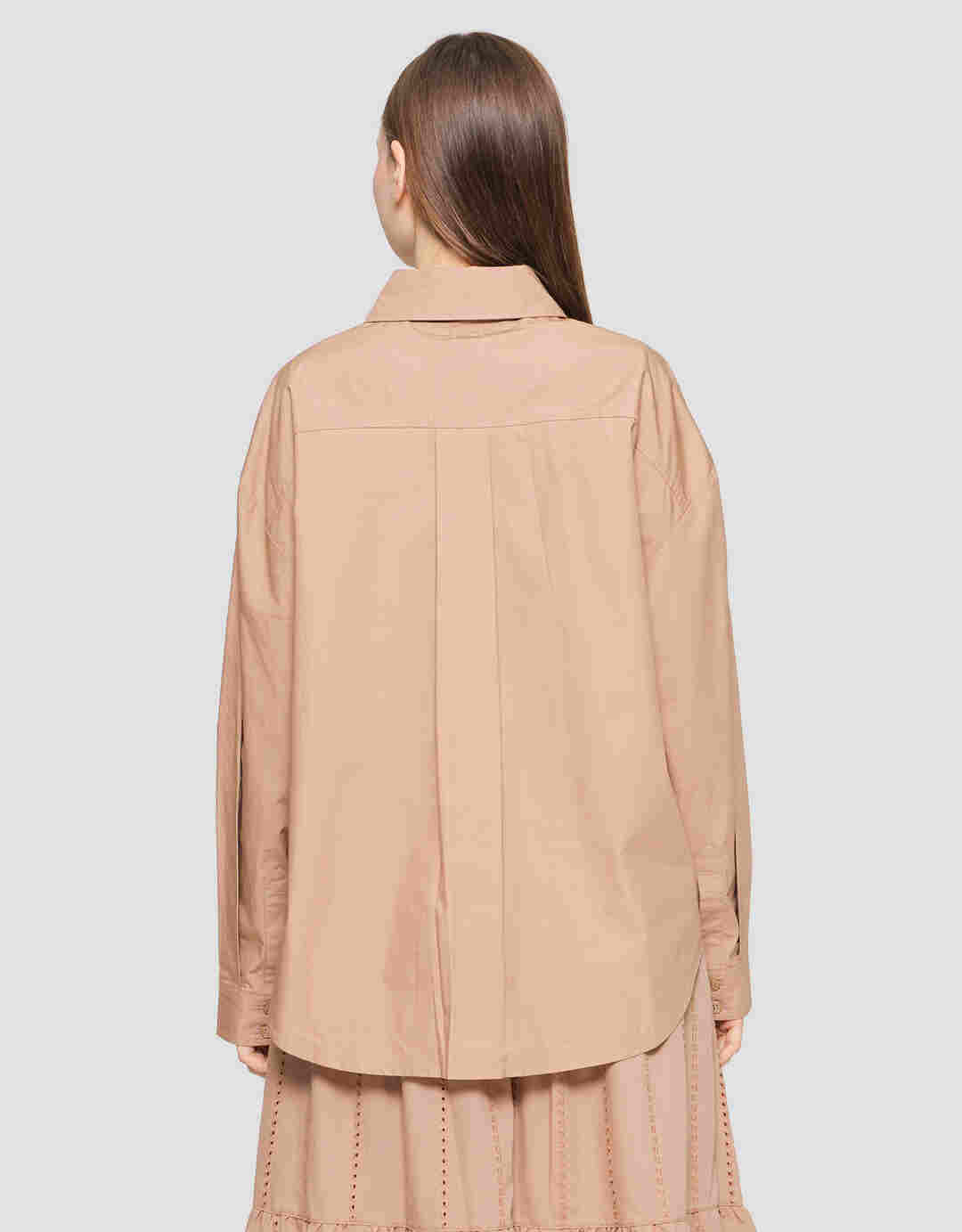 Suko Eyelet Kemeja  Lengan Panjang Wanita