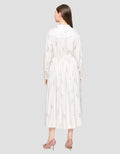 Suko Dress Motif Printed Dress Long Sleeve Women