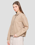 Suko Twill Collar Women's Jacket