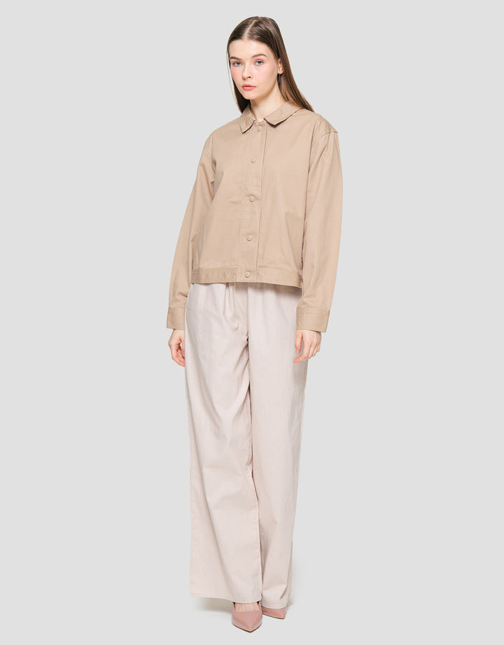 Suko Twill Collar Women's Jacket