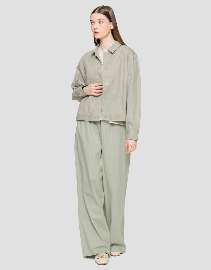 Suko Twill Collar Women's Jacket