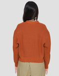 Suko Corn Pattern Outerwear Cardigan Wanita