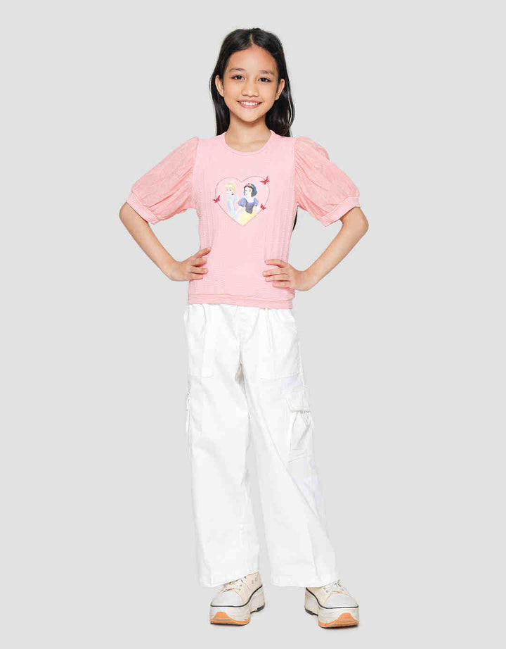 Disney Princess Love Bloom Kaos Anak Perempuan