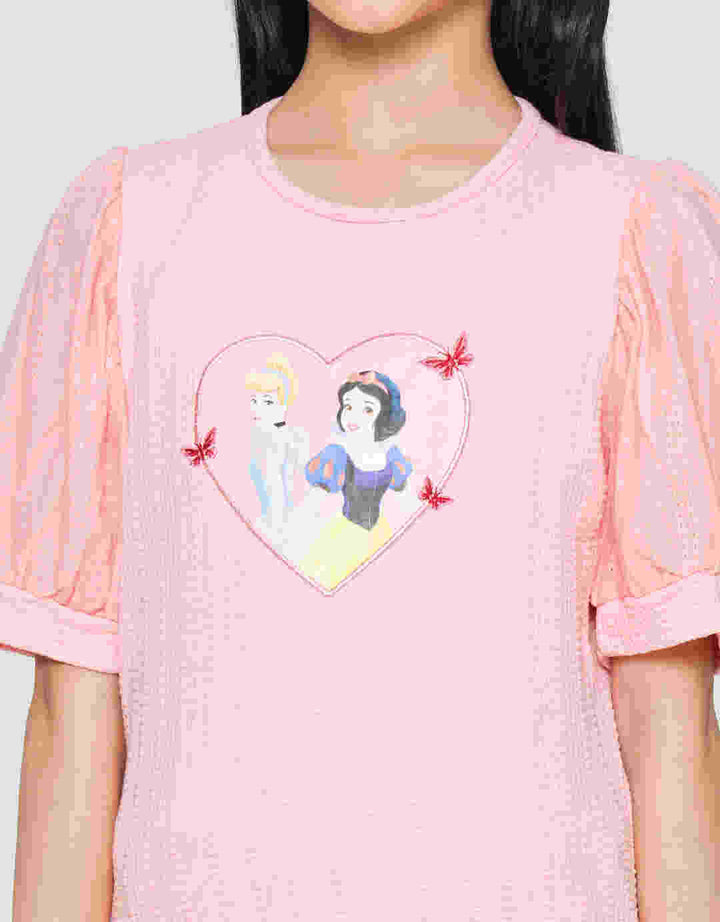Disney Princess Love Bloom Kaos Anak Perempuan