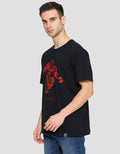 Marvel Iron Man Full Outline Hd Kaos Lengan Pendek Pria