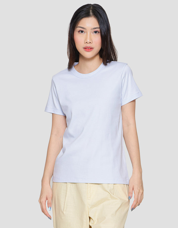 Suko Women's Round Collar Basic T-Shirt