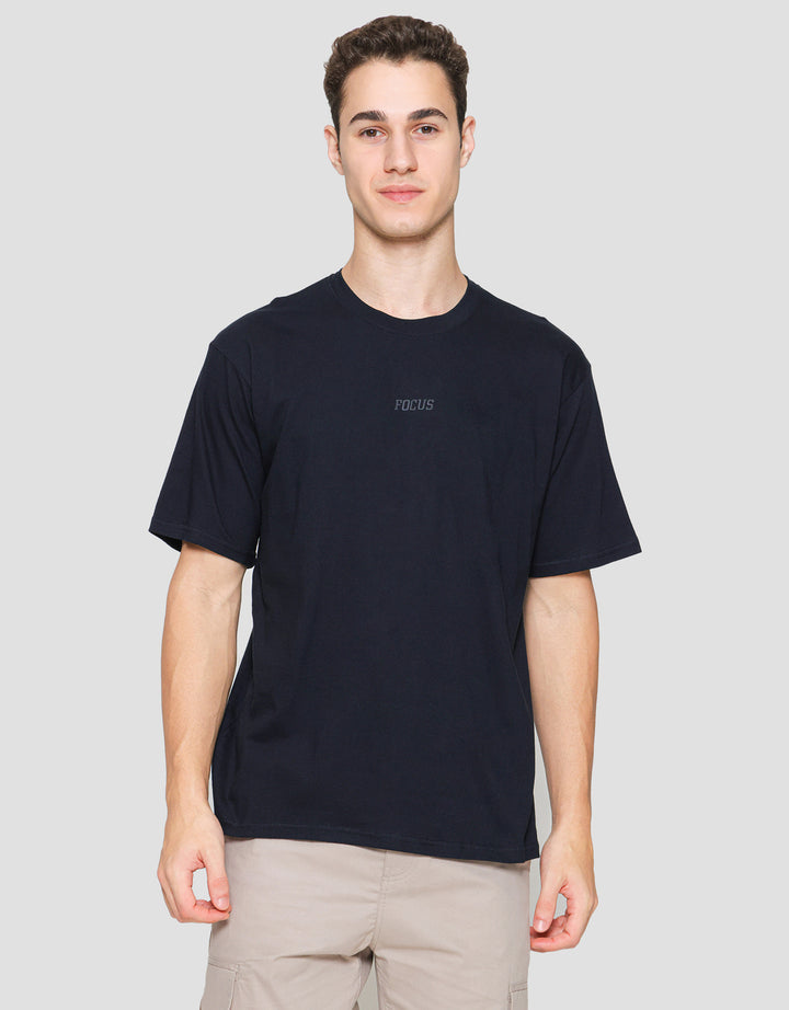 Nevada Back & Front Print Hd Kaos Lengan Pendek Pria