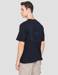 Nevada Back & Front Print Hd Kaos Lengan Pendek Pria