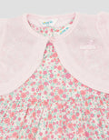 Little M Girls Midi Cardi Dress