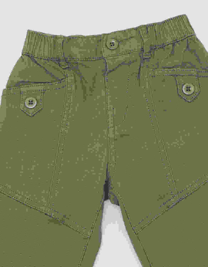 Little M Woven Big Pocket Celana Chinos Anak Laki-Laki