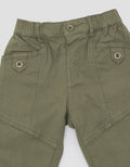 Little M Woven Big Pocket Celana Chinos Anak Laki-Laki