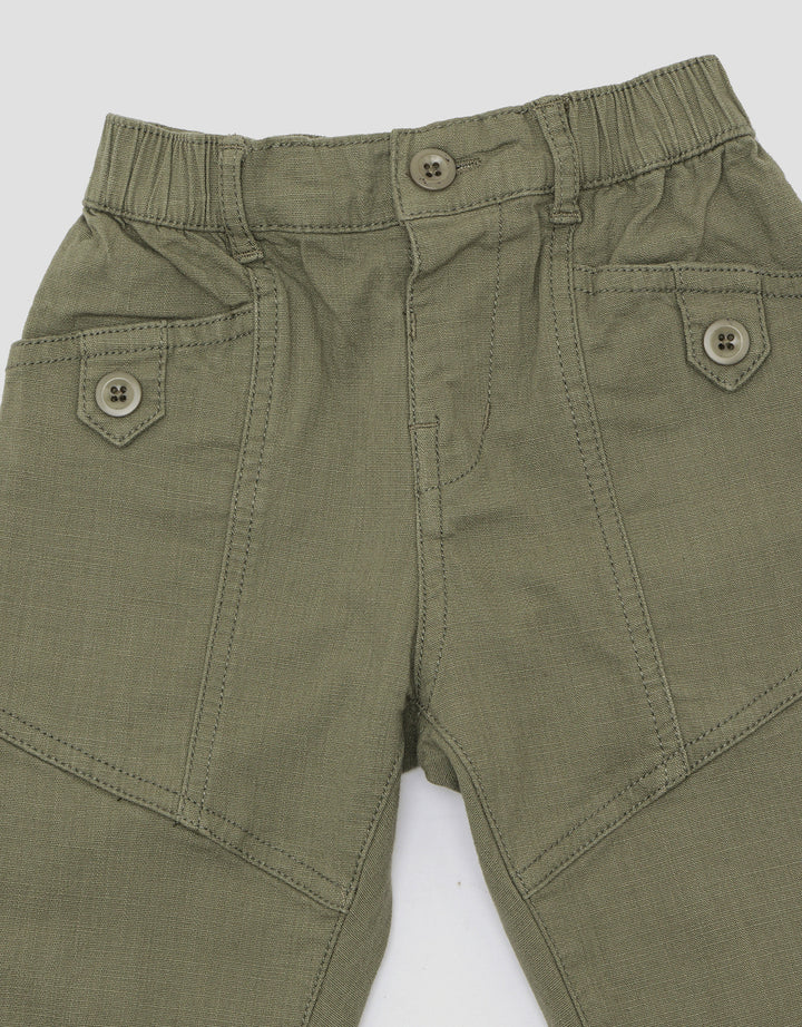 Little M Woven Big Pocket Celana Chinos Anak Laki-Laki