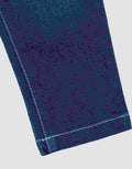 Pipiniko Wove Ribbon Girls Denim Pants