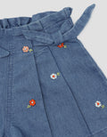 Little M Floral Embro Celana Pendek Anak Perempuan